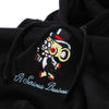Classy Embroidered Pullover Hoody (Black)
