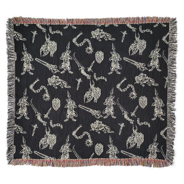 Ghouls Woven Throw