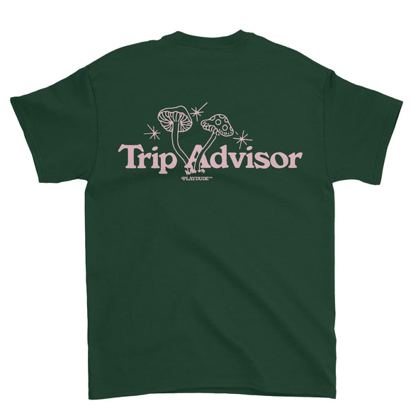 Trip Advisor Tee (Forest)